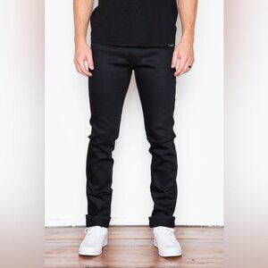Naked & Famous Denim Slim Black Jeans Modern Fit